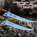 Faca Artesanal para Churrasco Aço Inox Persa | 10"