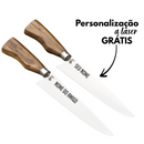 Kit 2 Picanheiras Artesanais para Churrasco Aço Inox  | 9"