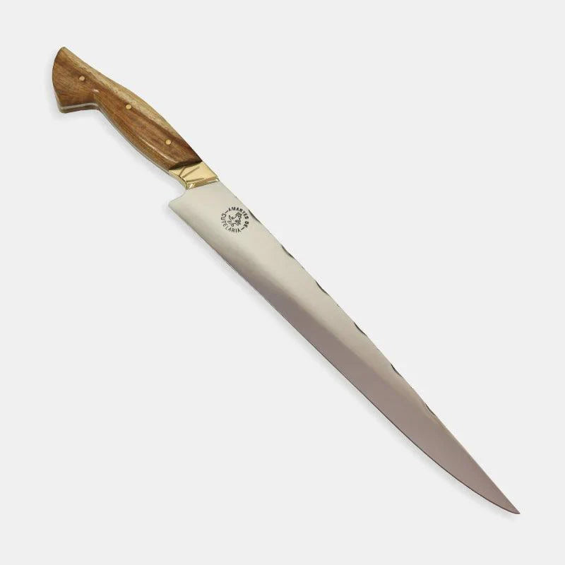 Faca Churrasco Artesanal Personalizada Javalizeira | Aço Inox 12"