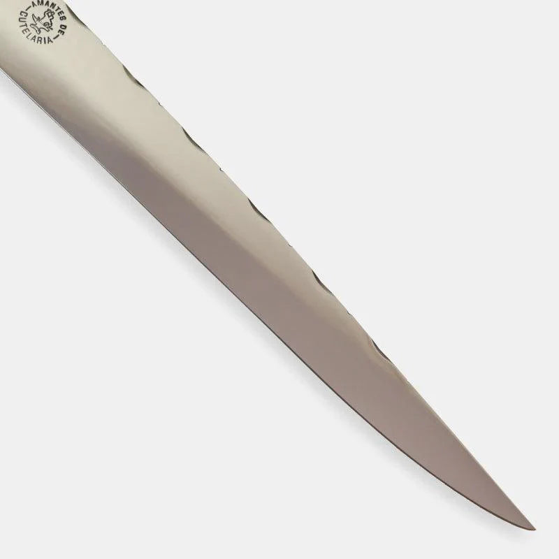 Faca Churrasco Artesanal Personalizada Javalizeira | Aço Inox 12"